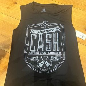 Zion Rootswear Johnny Cash Tank NWT